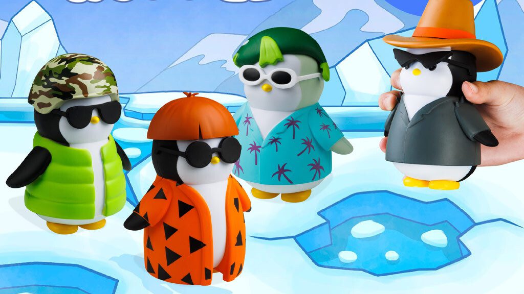 Thương hiệu NFT Pudgy Penguins ra mắt bộ sưu tập đồ chơi tại 2,000 cửa hàng Walmart