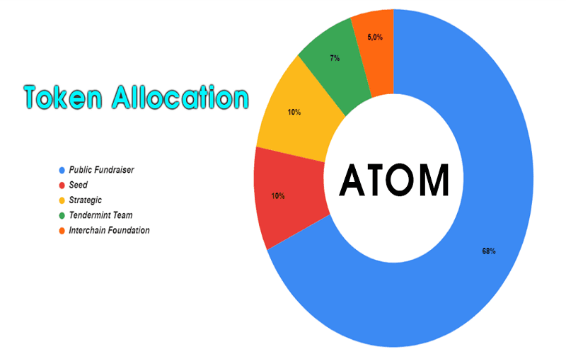 Tỷ lệ phân bổ của Atom Token
